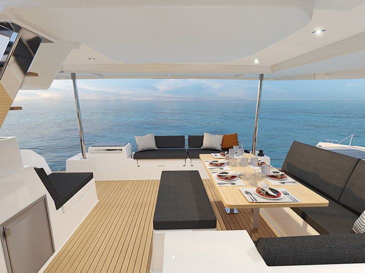 Fountaine Pajot Tanna 47 Deck Fountaine Pajot Tanna 47 Deck