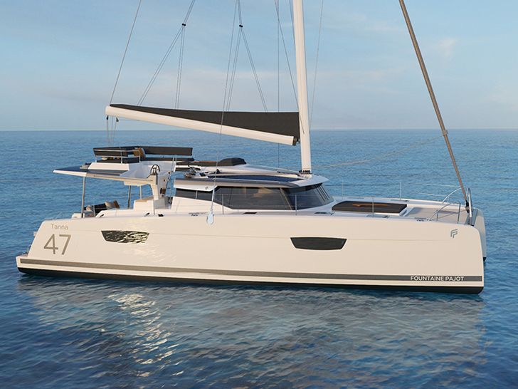 Fountaine Pajot Tanna 47 Side Profile