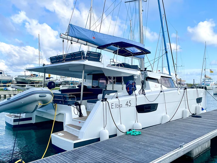 SPINDRIFT Fountaine Pajot Elba 45 - main profile SPINDRIFT Fountaine Pajot Elba 45 - main profile