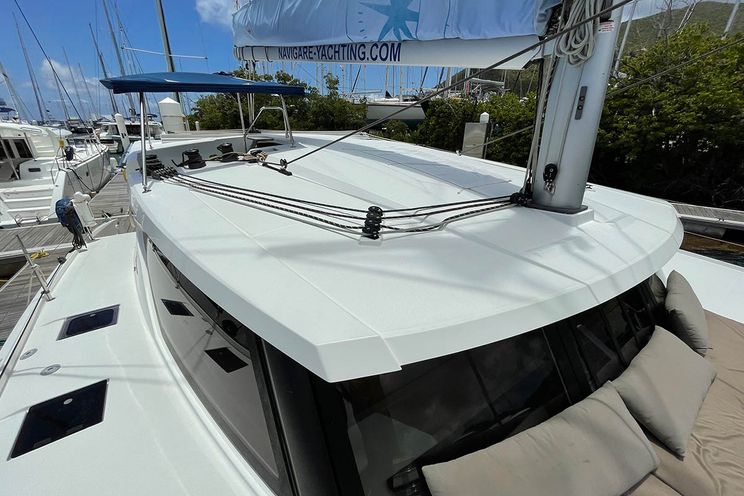 Charter Yacht FROM THE FIELDS - Fountaine Pajot Lucia 40 - 4 Cabins - BVI - Tortola