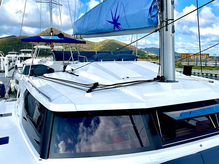 SPINDRIFT Fountaine Pajot Elba 45 - upper deck SPINDRIFT Fountaine Pajot Elba 45 - upper deck