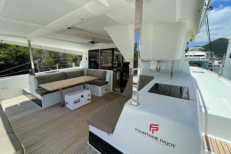 Charter Yacht FROM THE FIELDS - Fountaine Pajot Lucia 40 - 4 Cabins - BVI - Tortola