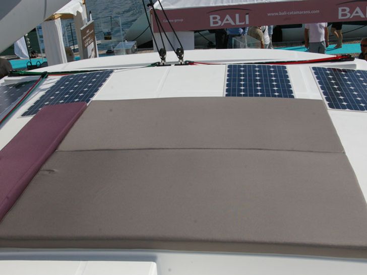 Sunbathing area on the Bimini Sunbathing area on the Bimini