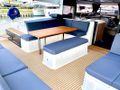 SPINDRIFT Fountaine Pajot Elba 45 - outdoor dining area SPINDRIFT Fountaine Pajot Elba 45 - outdoor dining area