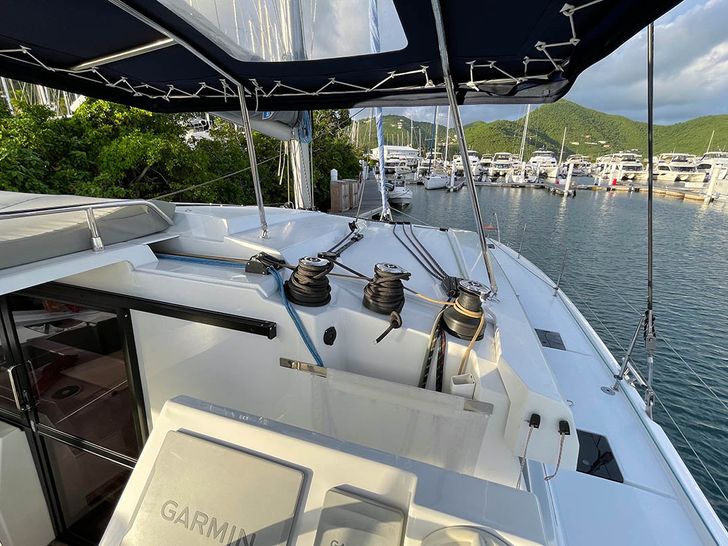 Nauti Mollie Fountaine Pajot Astrea 42 - deck Nauti Mollie Fountaine Pajot Astrea 42 - deck