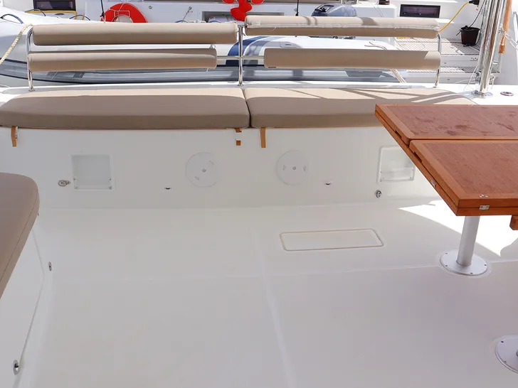 SV SAILMATES Lagoon 46- rear deck SV SAILMATES Lagoon 46- rear deck