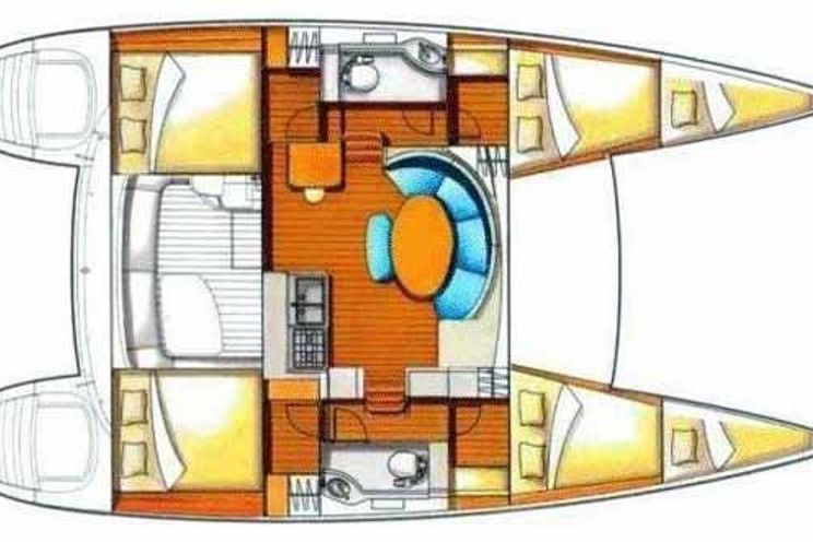 Charter Yacht Lagoon 380 - 4 Cabins -(4+2)Corfu -Lefkas - Athens