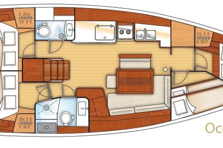 Charter Yacht Oceanis 46 - 4 Cabins - Athens