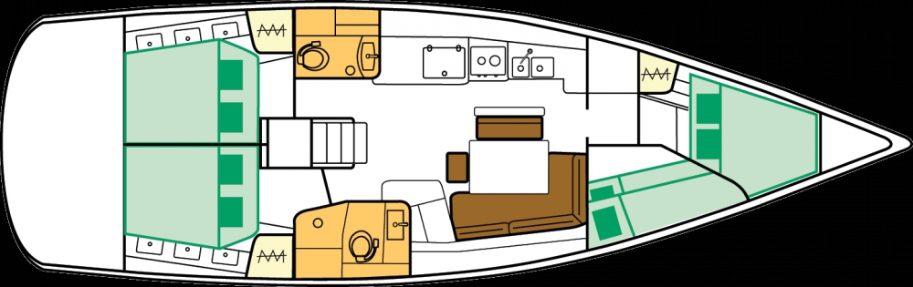 Charter Yacht Oceanis 46 - 4 Cabins - Athens
