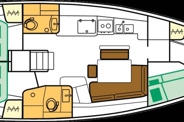 Charter Yacht Oceanis 46 - 4 Cabins - Athens