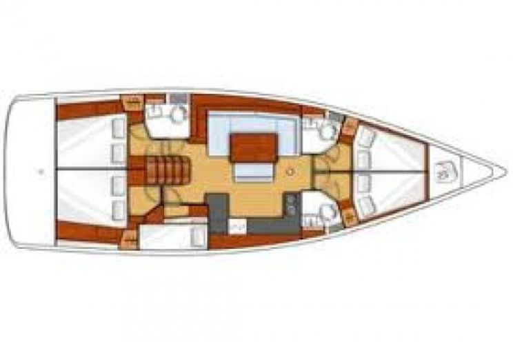 Charter Yacht Oceanis 48 5 Cabins - Trogir