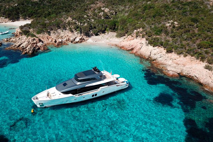 Charter Yacht OZONE - Sanlorenzo SX 88 - 4 Cabins - Naples - Amalfi Coast - Sardinia - Sicily - Riviera - Corsica