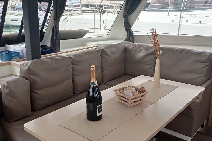 Charter Yacht FROM THE FIELDS - Fountaine Pajot Lucia 40 - 4 Cabins - BVI - Tortola