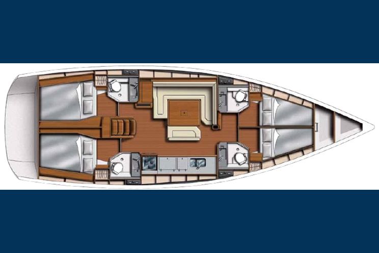 Charter Yacht Sun Odyssey 469 - 4 Cabins - Tortola - BVI
