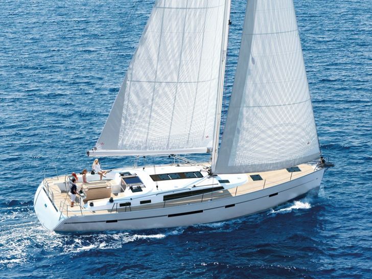 Bavaria Cruiser 56 From Above Bavaria Cruiser 56 From Above