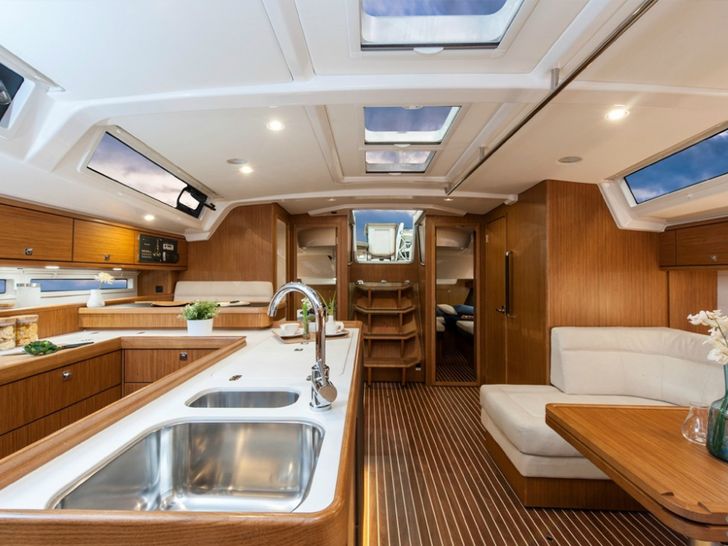 Bavaria Cruiser 56 Kitchen Bavaria Cruiser 56 Kitchen