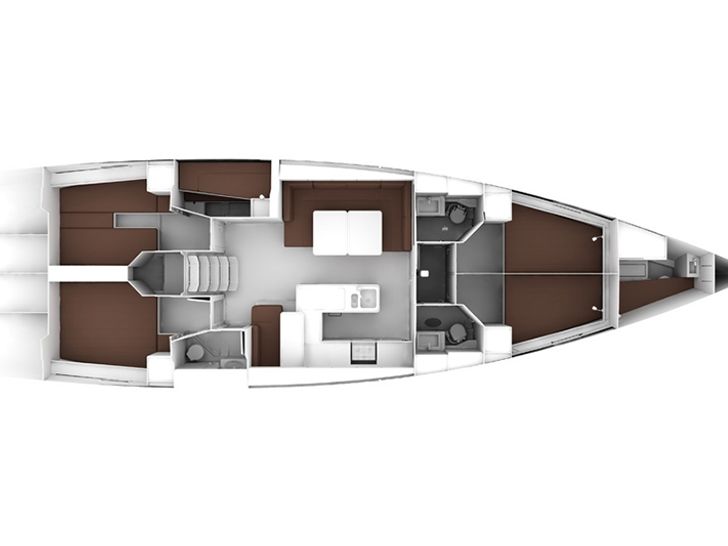 Bavaria Cruiser 56 Layout Bavaria Cruiser 56 Layout
