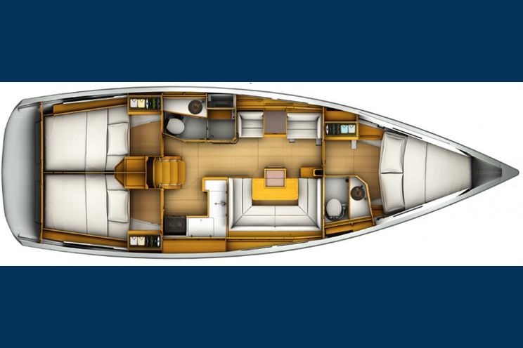 Charter Yacht Sun Odyssey 419 - 3 cabins(3 double cabins)- 2019 - Mallorca