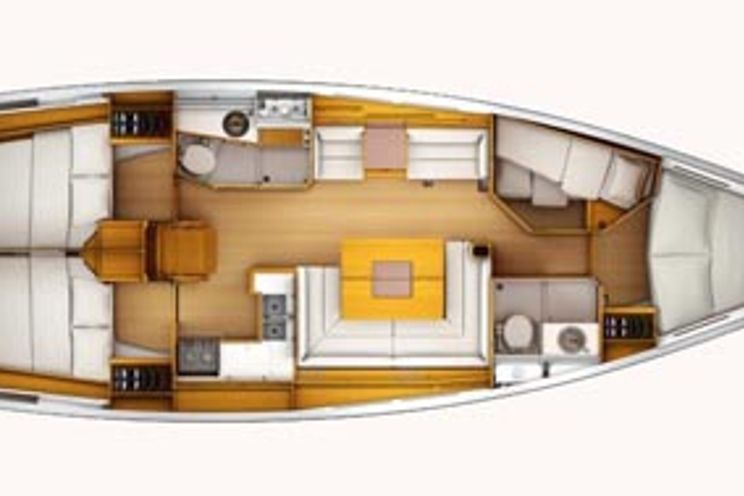 Charter Yacht Sun Odyssey 439 - 4 Cabins - 2014 - Trogir