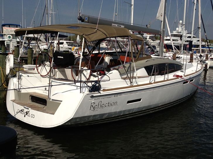 Jeanneau Sun Odyssey 44DS Aft