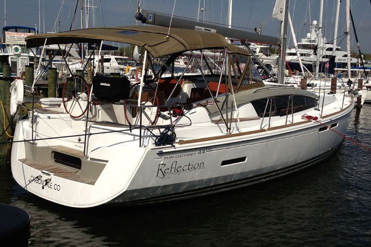 Charter Yacht Jeanneau Sun Odyssey 44DS - 2 Cabins - 2013 - Annapolis - Nassau