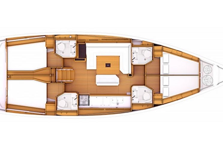 Charter Yacht Sun Odyssey 469 - 4 Cabins - BVI