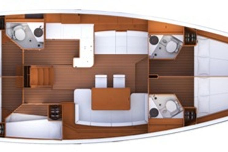Charter Yacht Jeanneau 53 - 5 + 1 cabins(5 double 1 single)- Split - Kastela - Trogir