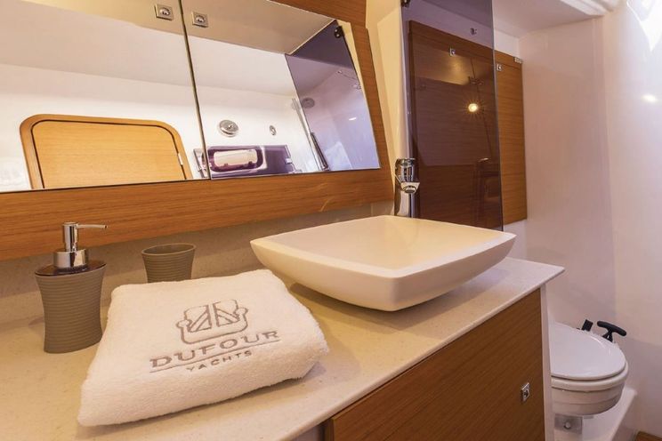 Charter Yacht Dufour 520 GL - 5 cabins - BVI - Tortola - Nanny Cay - Scrub Island Marina