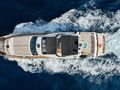 ACCAMA DELTA Azimut 30m - motor yacht aerial view ACCAMA DELTA Azimut 30m - motor yacht aerial view