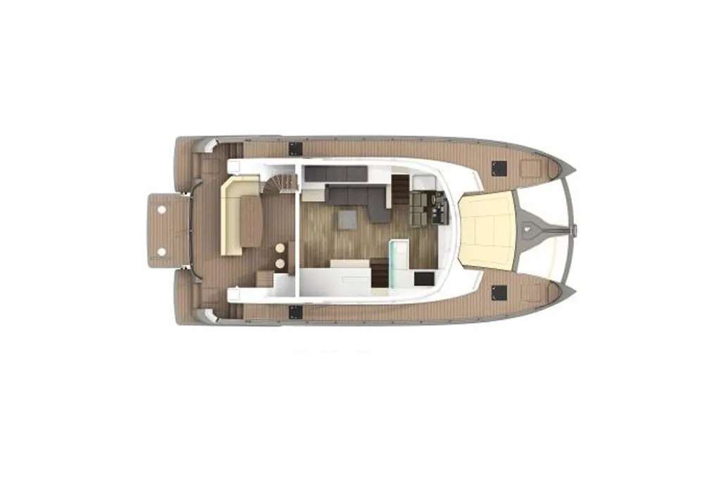 Crewed Power Catamaran CATA - Nishii 54 - 2 Cabins - Nassau - Exumas ...