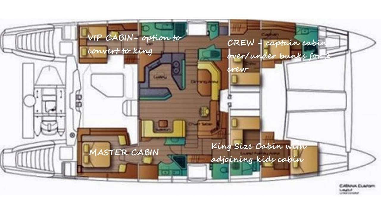 ORION Catana 90 Layout