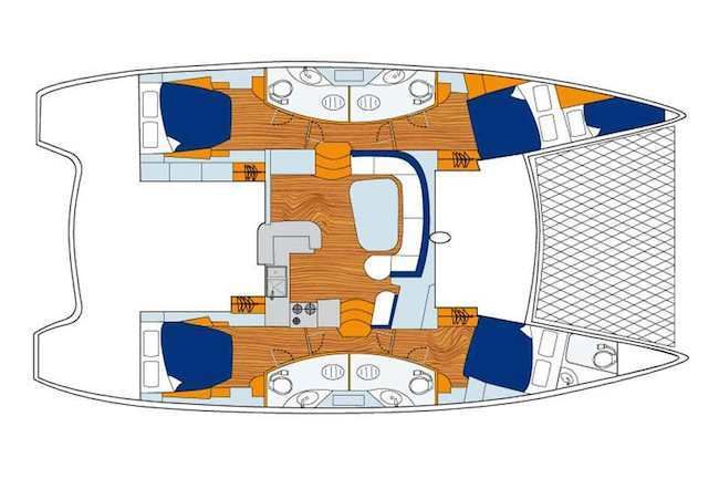 Yacht layout
