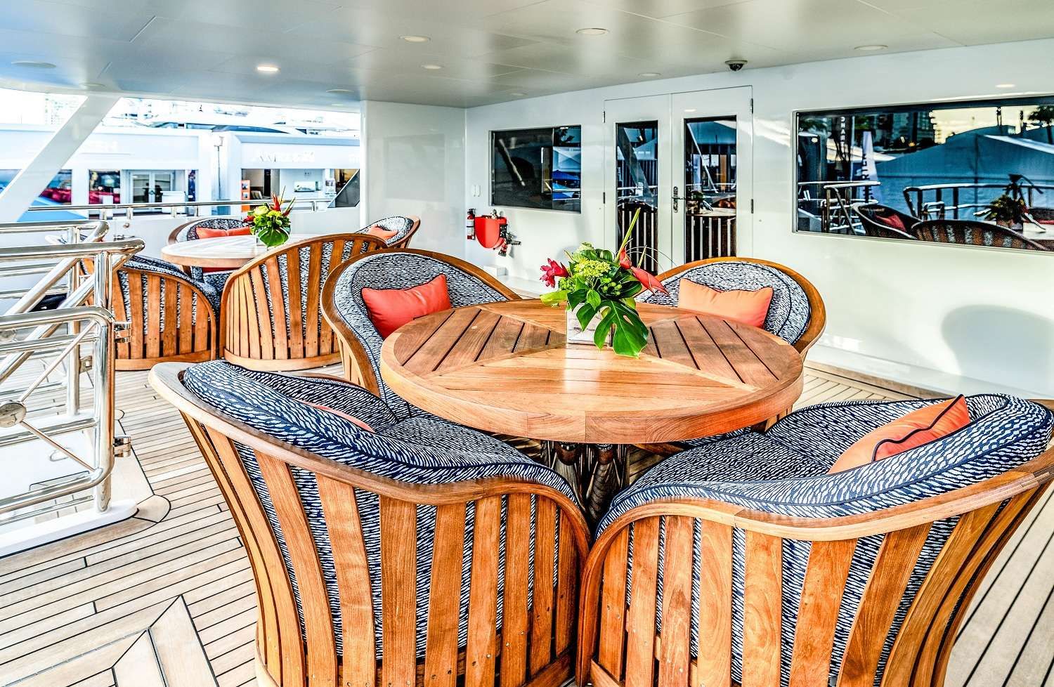 Aft deck