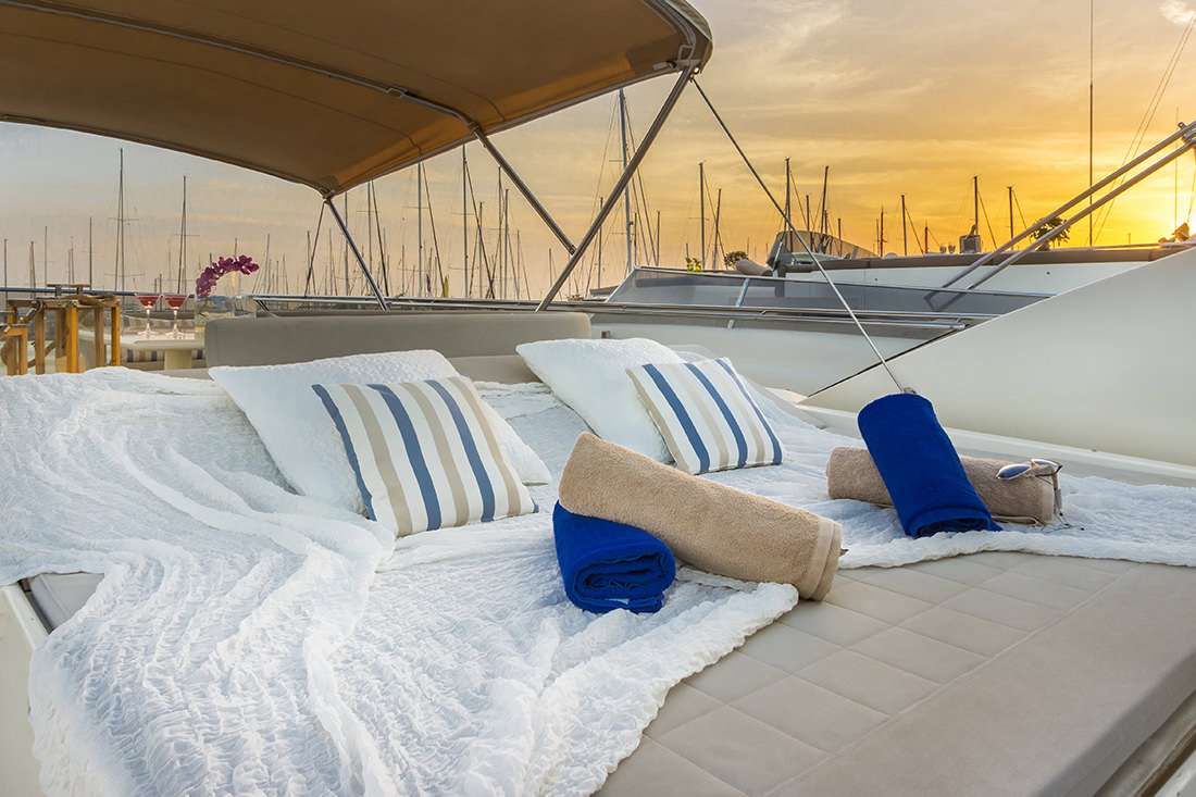 Shaded Lounge Area
