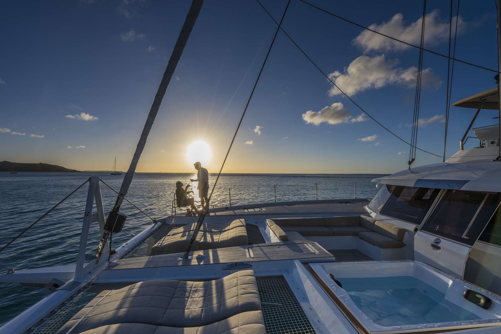 Lifestyle - Cocktail on Foredeck