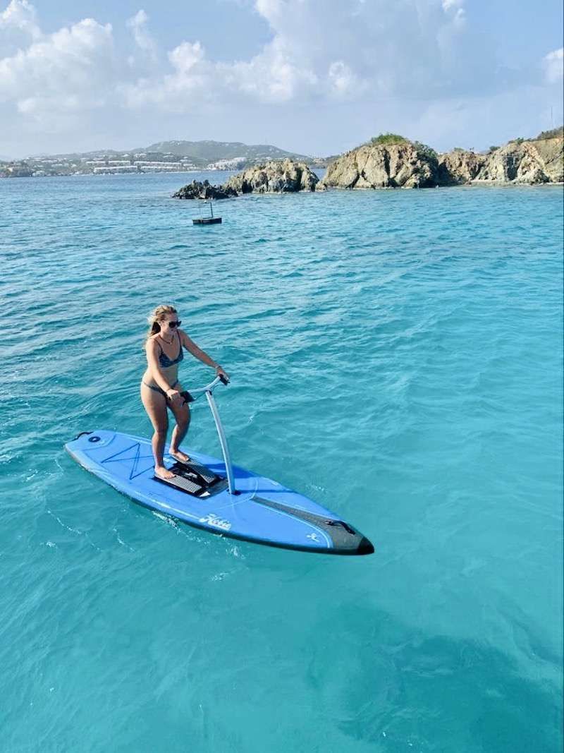 pedal board that converts to a SUP