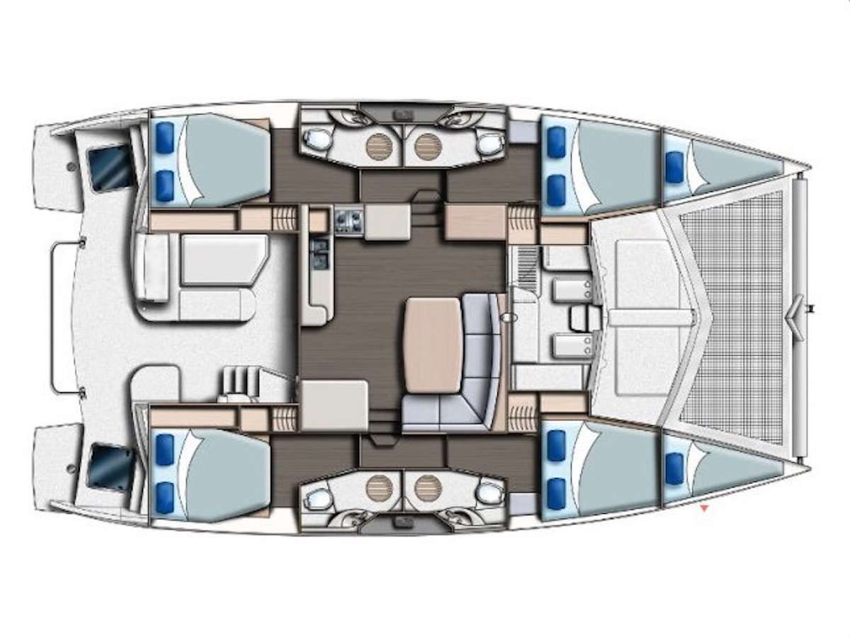 Yacht layout