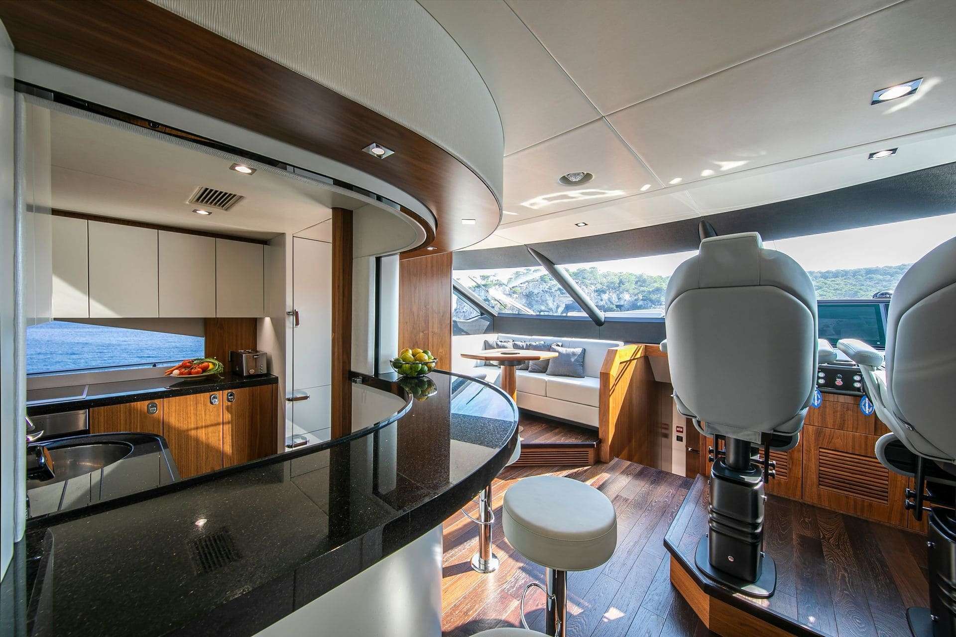 RUSH X Cockpit and Indoor Bar