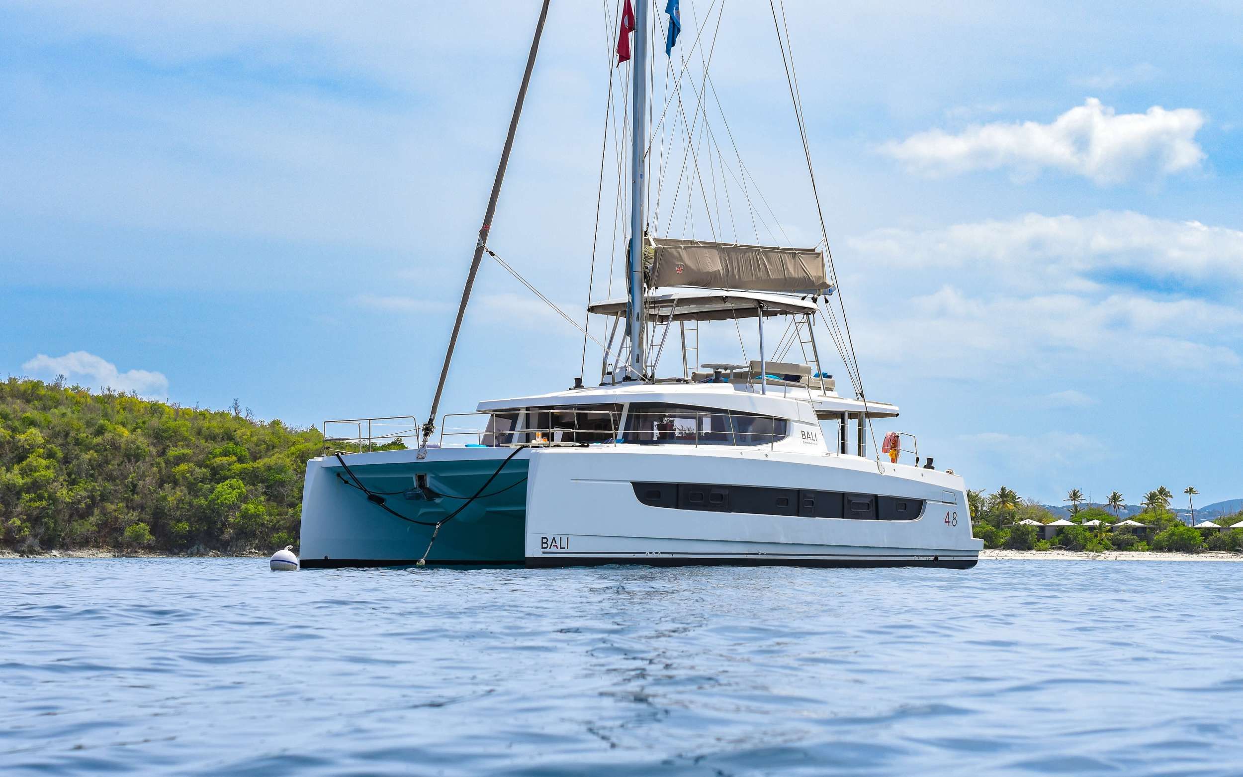 Crewed Catamaran MEMENTO AMORI - Bali 4.8 - USVI - St Thomas - St Croix ...