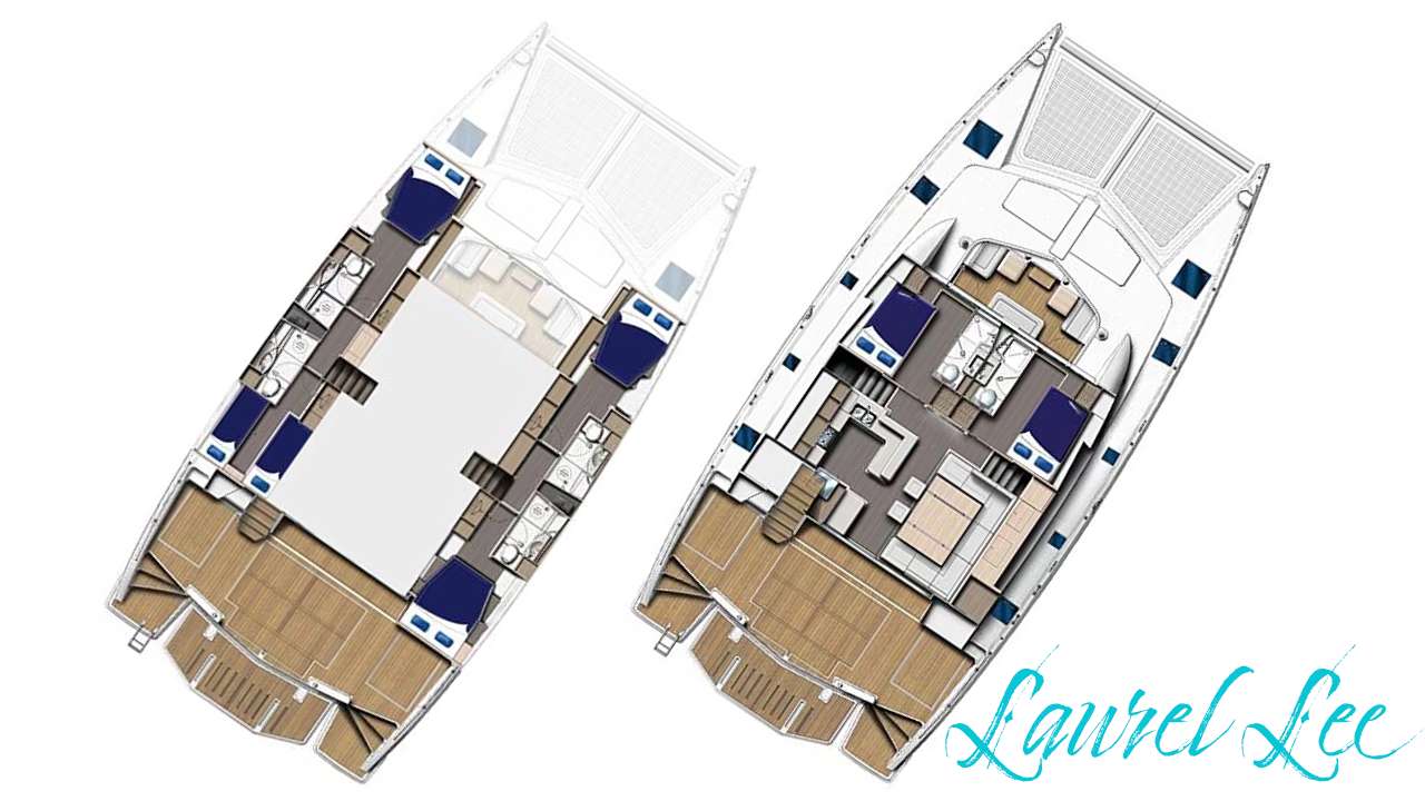 Crewed Catamaran LAUREL LEE - Leopard 58 - 5 Cabins - Tortola - Anegada ...