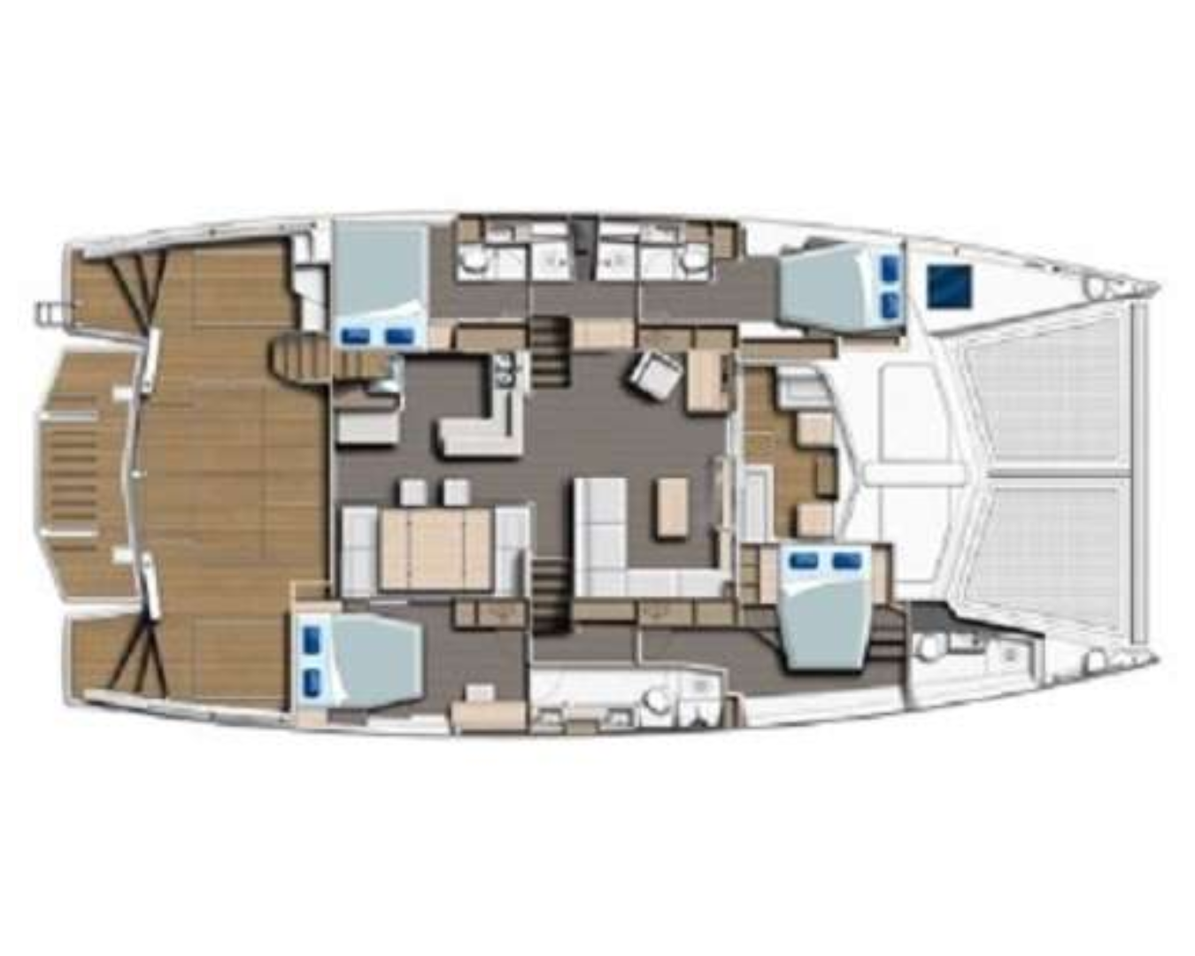 Crewed Catamaran EMYSA - Leopard 58 - 3 Cabins - Tortola - Anegada ...