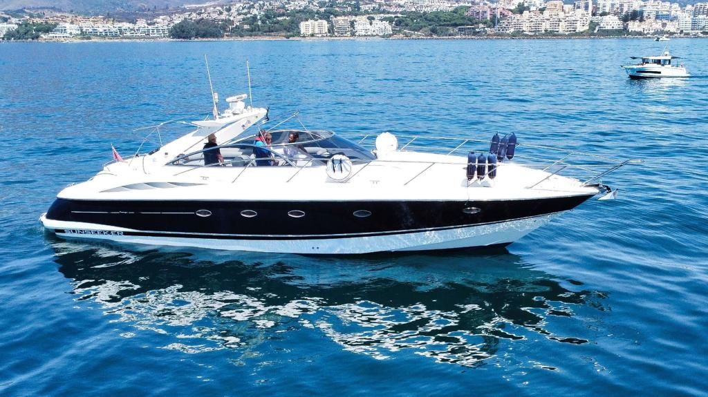 Crewed Motor Yacht SUNSEEKER CAMARGUE 50 2 cabins Spain Gibraltar