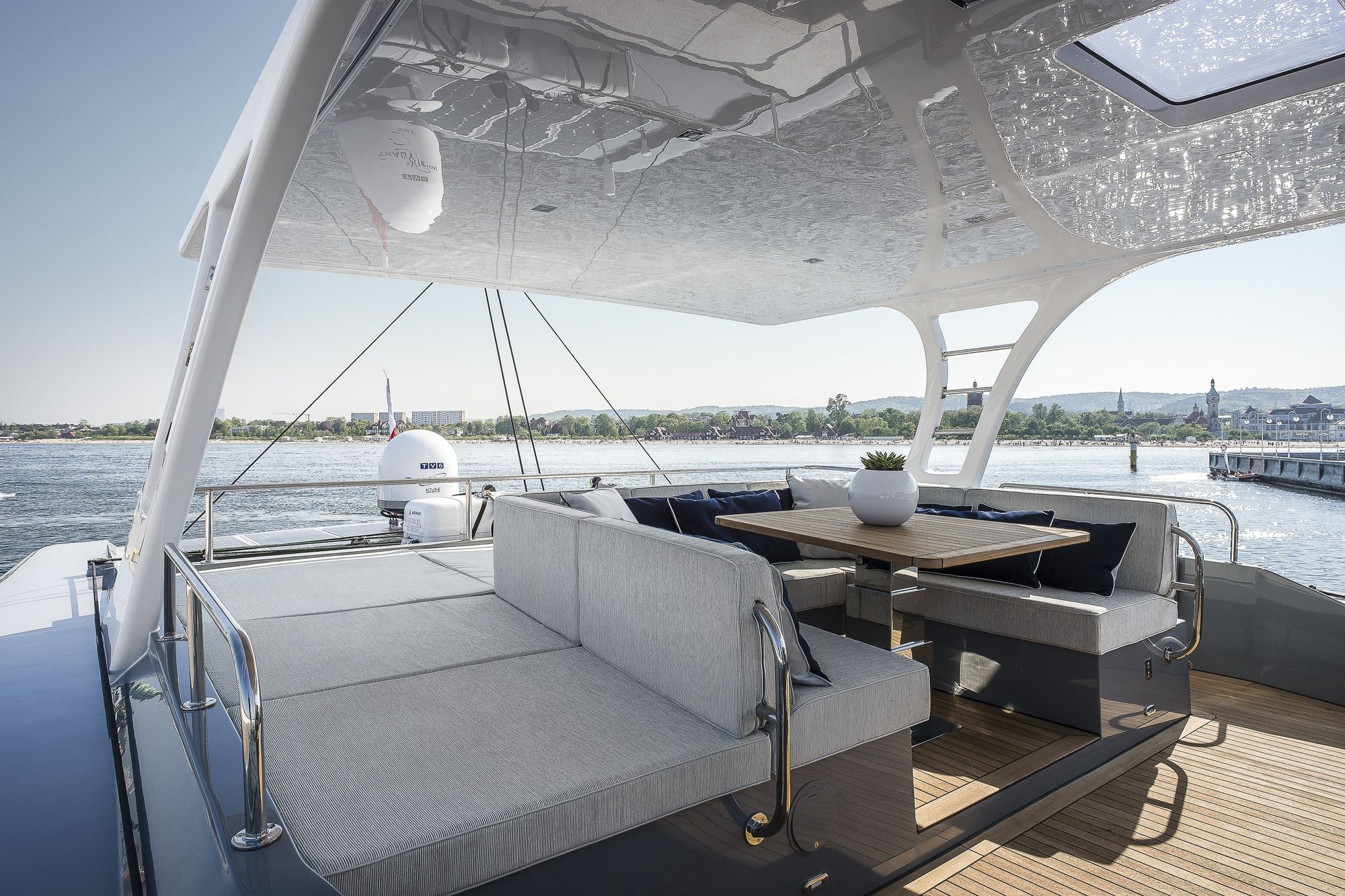 ADEA Sunreef 60 Luxury Catamaran Deck Lounge