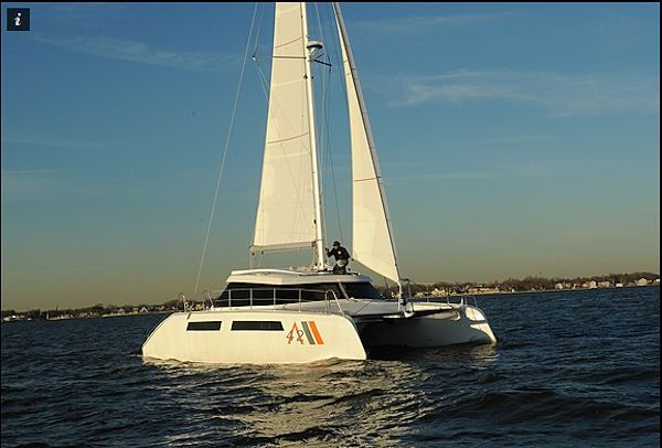 alpha 42 catamaran review