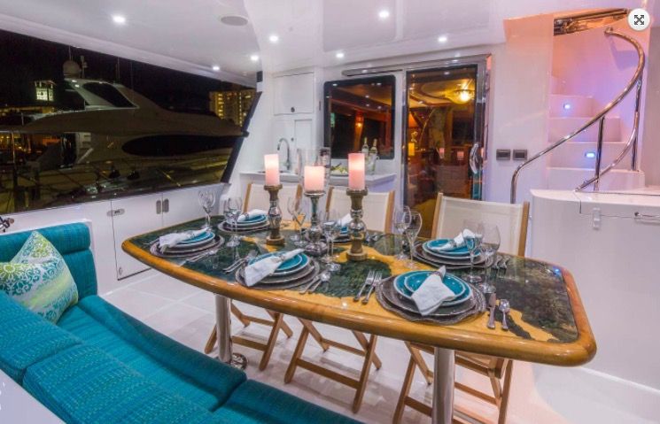 Aft deck
