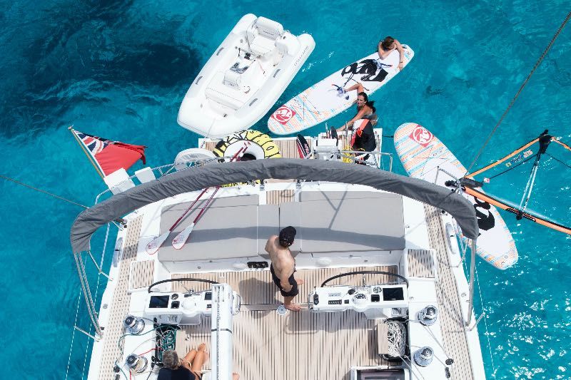 ARGENTOUS Jeanneau 64 From Above