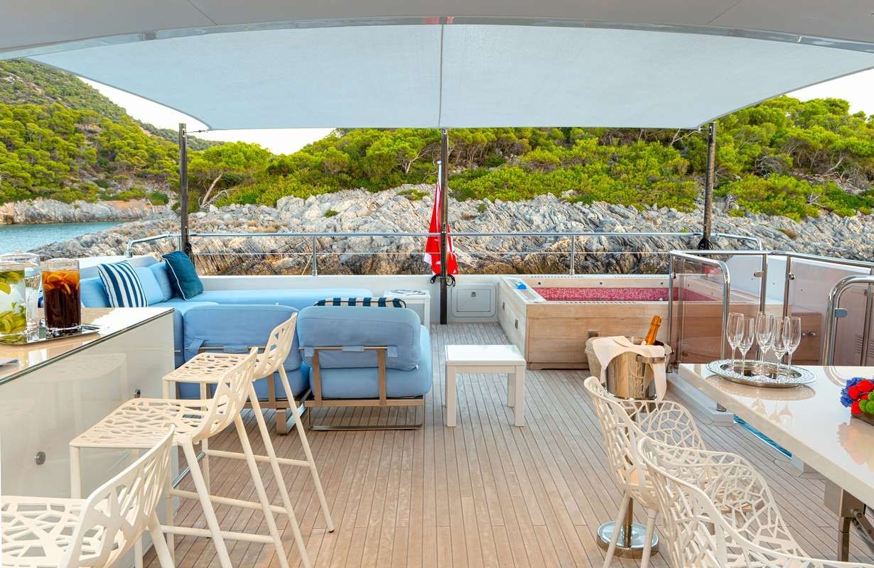 BARENTS SEA Yacht Upper Deck