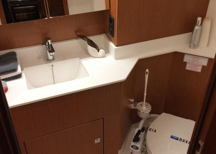 Bavaria 45 -Toilet