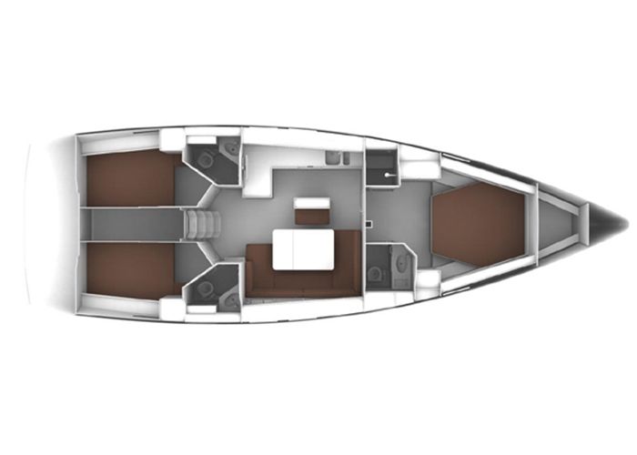Bavaria 46 - Layout