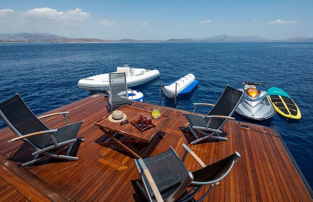 Admiral 42m Motor yacht BILLA Swim Platform